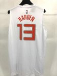 NBA 13 Harden Rockets blanc Maillot